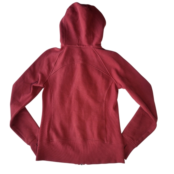 Lululemon Scuba Hoodie Light Cotton Fleece Dark Adobe Size 6 - Picture 7 of 8